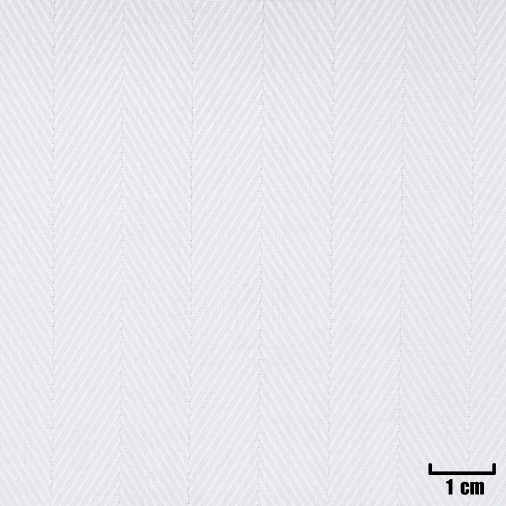 WHITE, WIDE HERRINGBONE