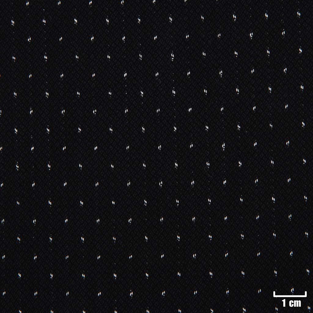 BLACK, WHITE DOTTED PATTERN