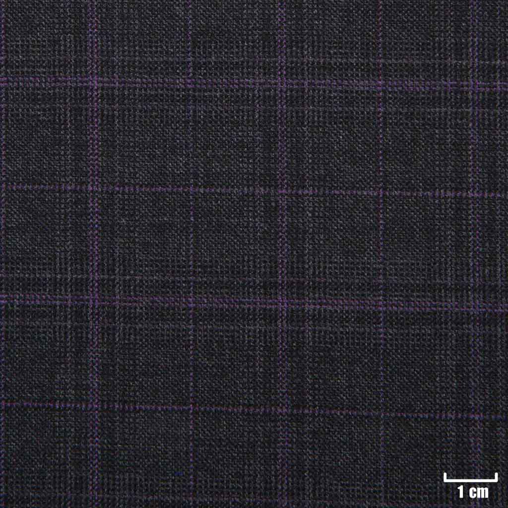 DARK GREY, PURPLE CHECKS