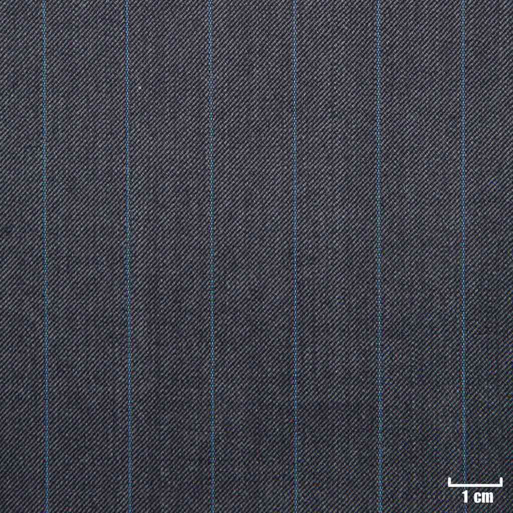 GREY, BLUE STRIPES