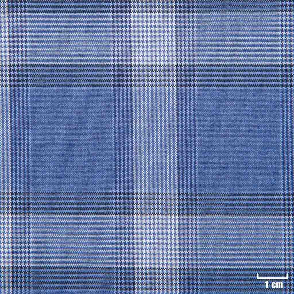 BLUE, WHITE CHECKS