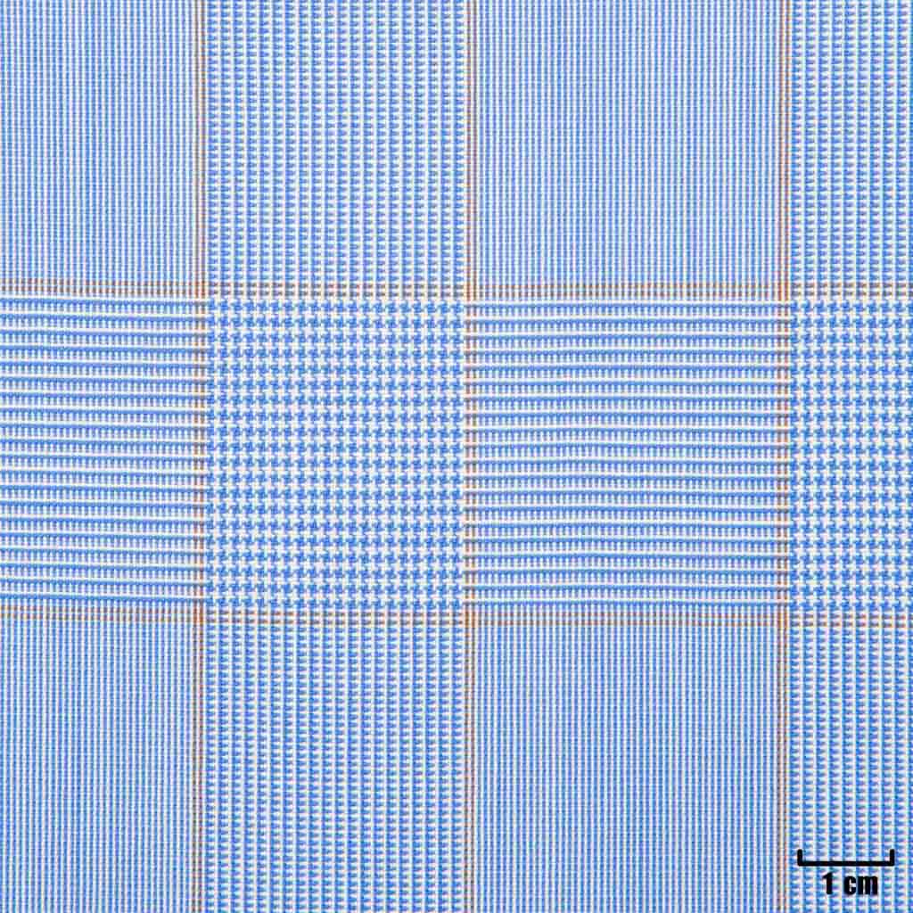 LIGHT BLUE, KHAKI CHECKS