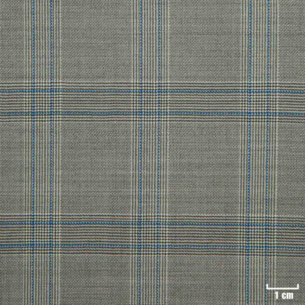 GREY, BLUE CHECKS