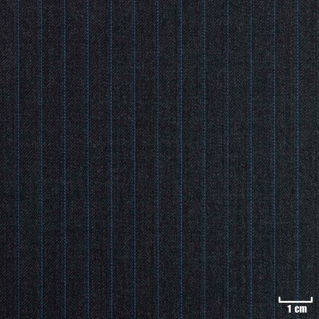 GREY, BLUE STRIPES