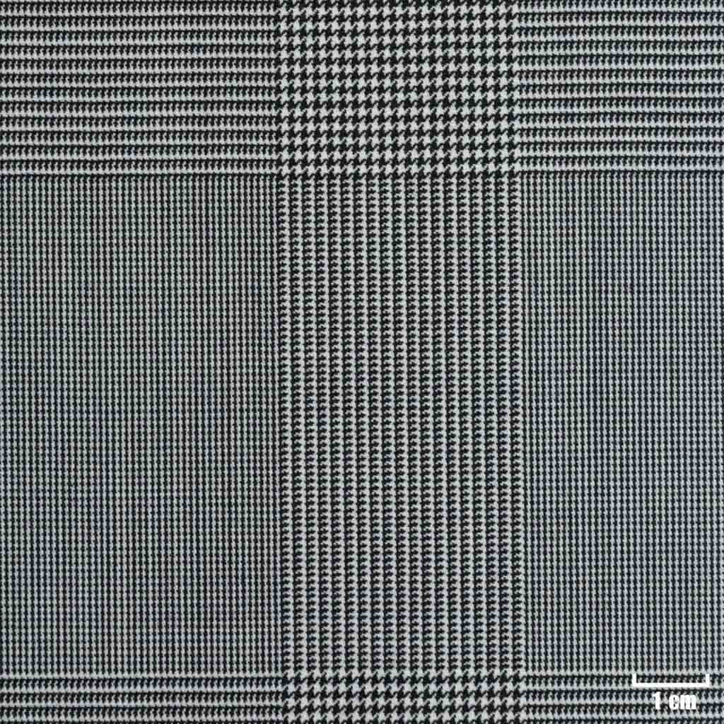 WHITE, BLACK CHECKS