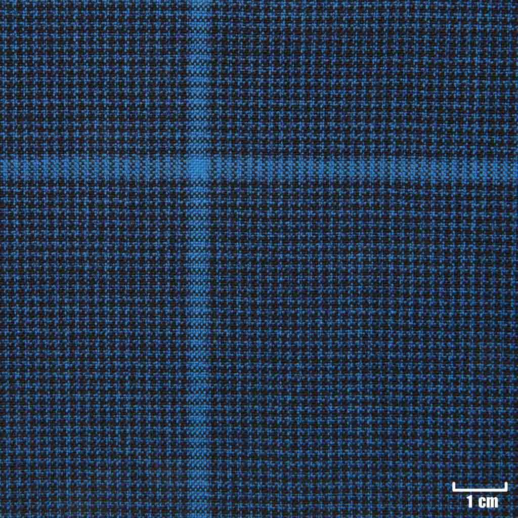 BLUE, BIG CHECKS