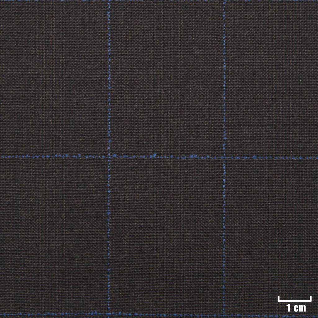 BROWN, BLUE CHECKS