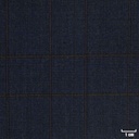 BLUE, BROWN CHECKS