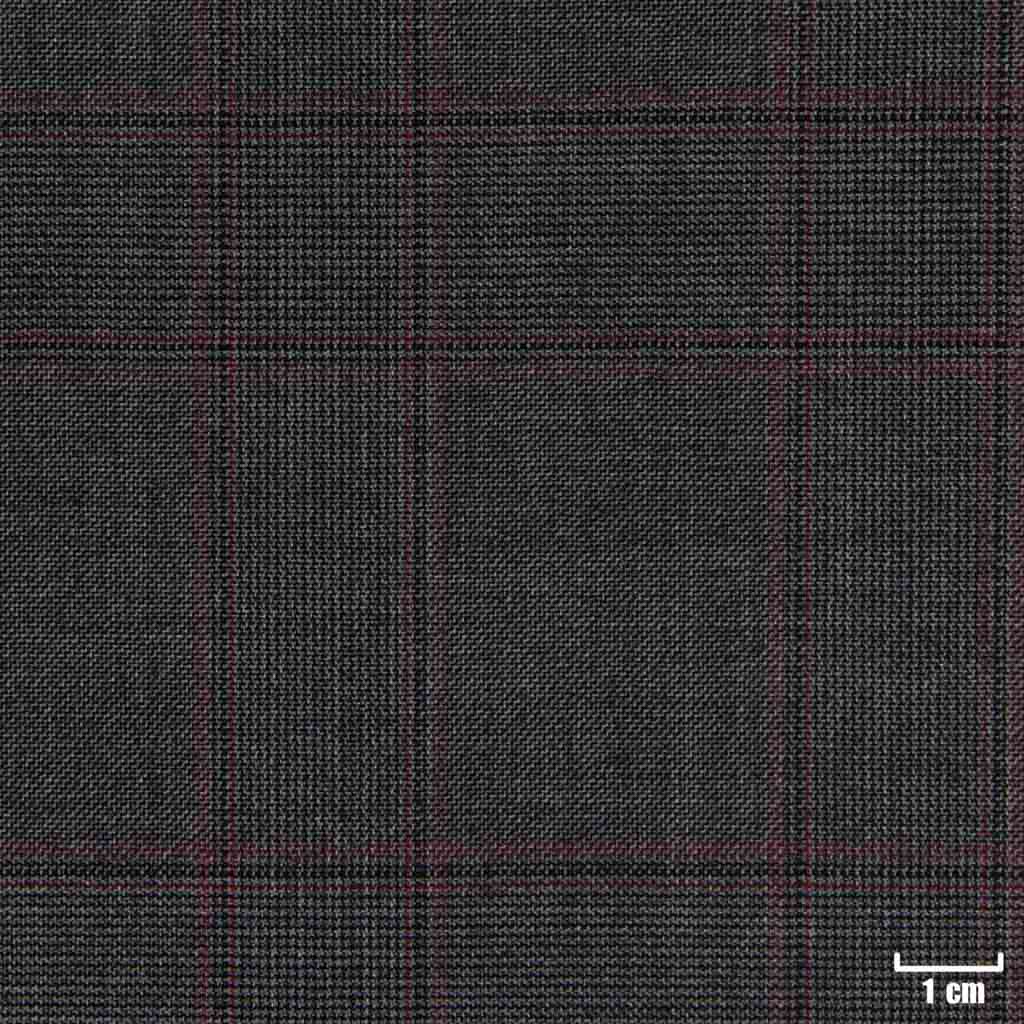 GREY, RED CHECKS