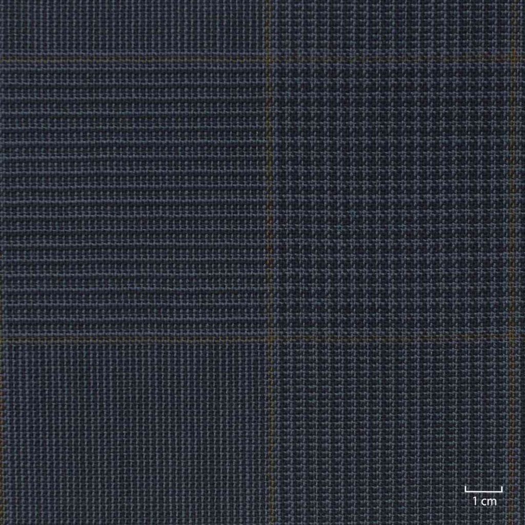 BLUE, KHAKI CHECKS