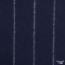 DARK BLUE, WIDE OFF WHITE STRIPES