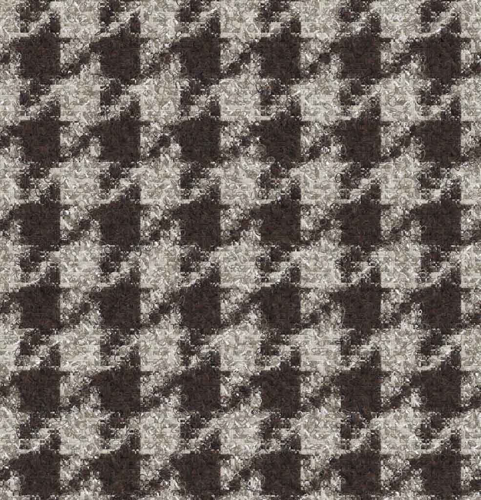 BROWN, HOUNDSTOOTH