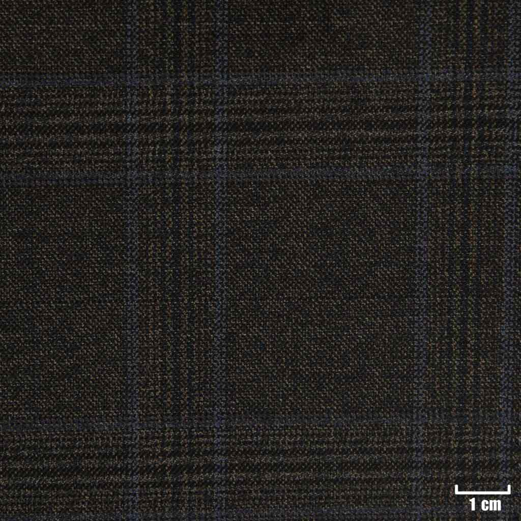 BROWN, BLUE CHECKS