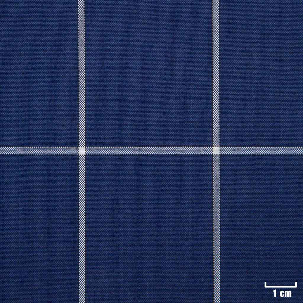 BLUE, OFF WHITE CHECKS