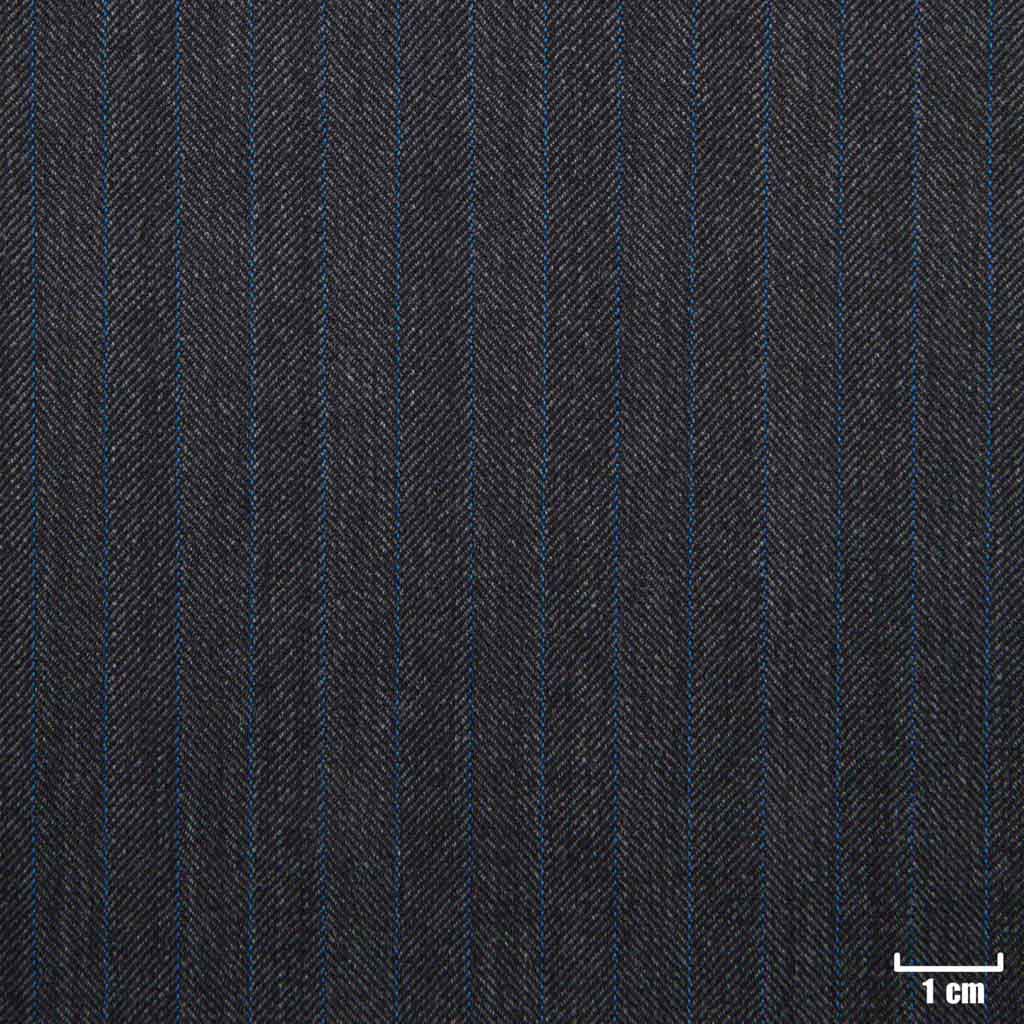 GREY, BLUE STRIPES