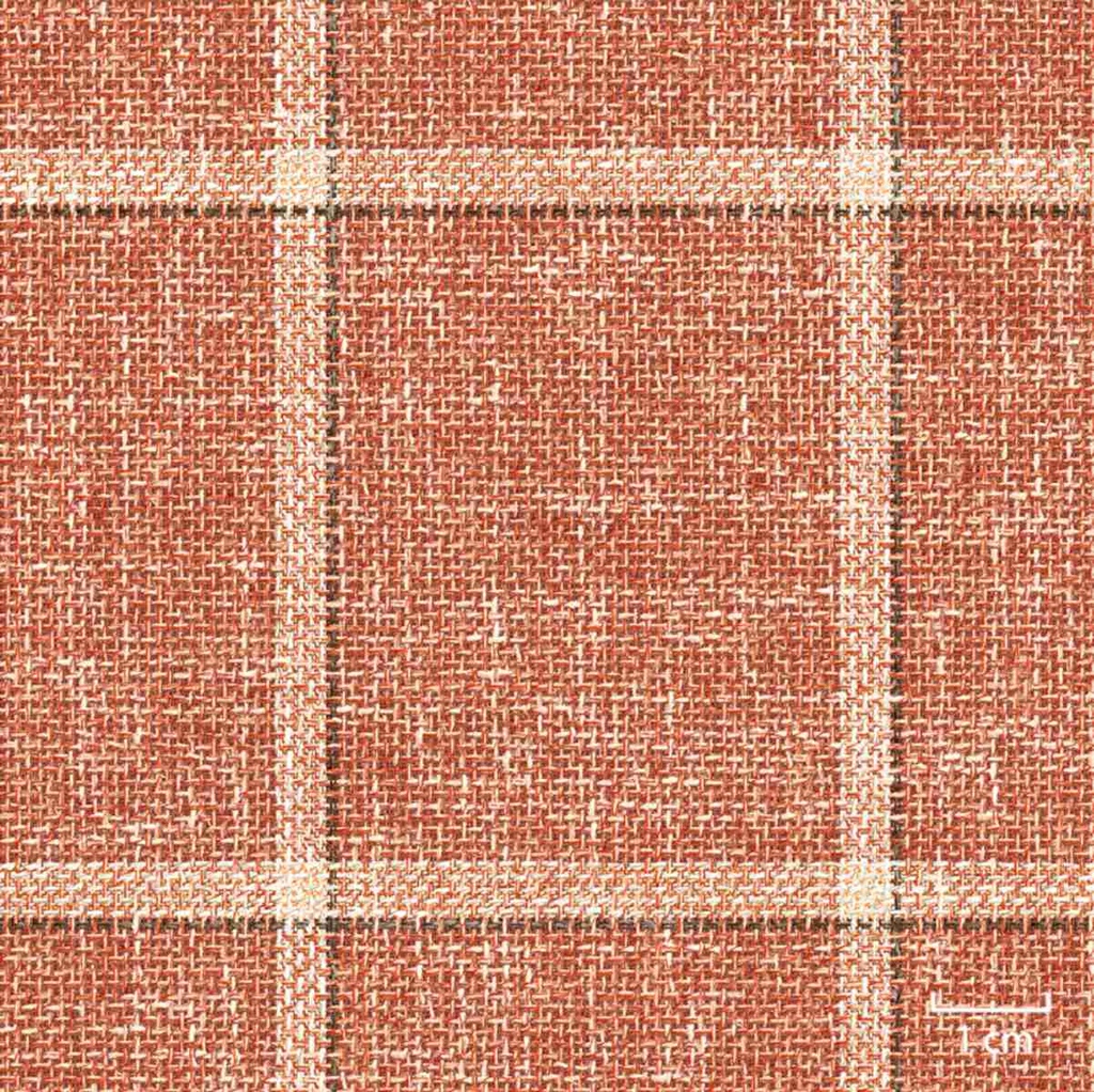 BURGUNDY, BIG CHECKS