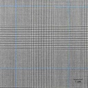 MIXED BLACK/WHITE, BLUE CHECKS