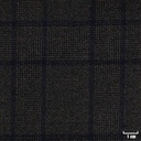 BROWN, BLUE CHECKS