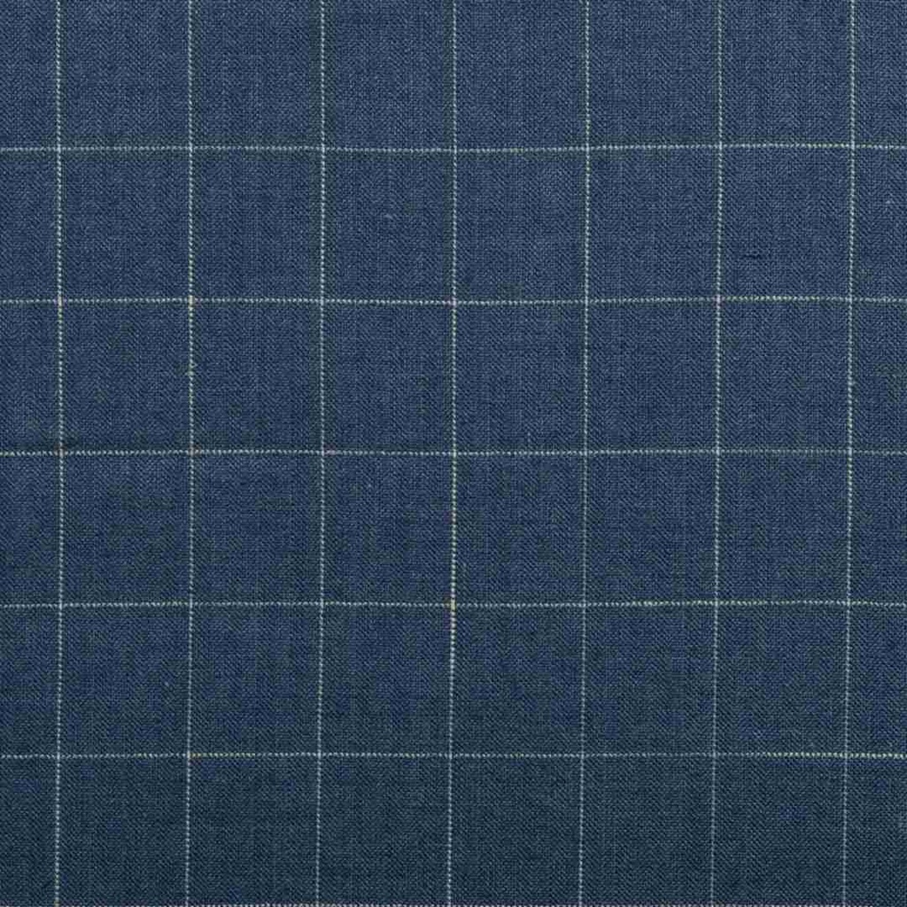 BLUE, OFF WHITE CHECKS (ST# 32017)