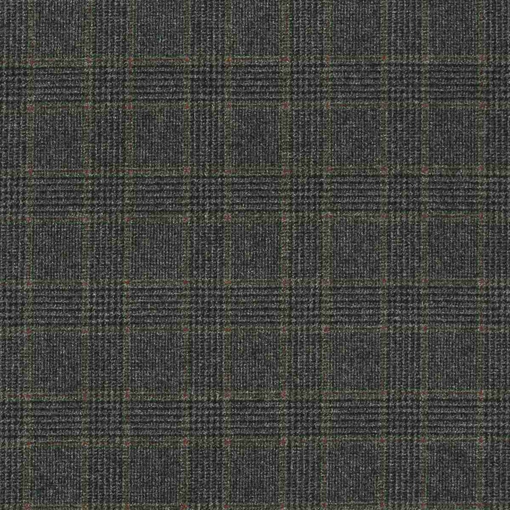 GERY, BROWN CHECKS (ST# 17018)