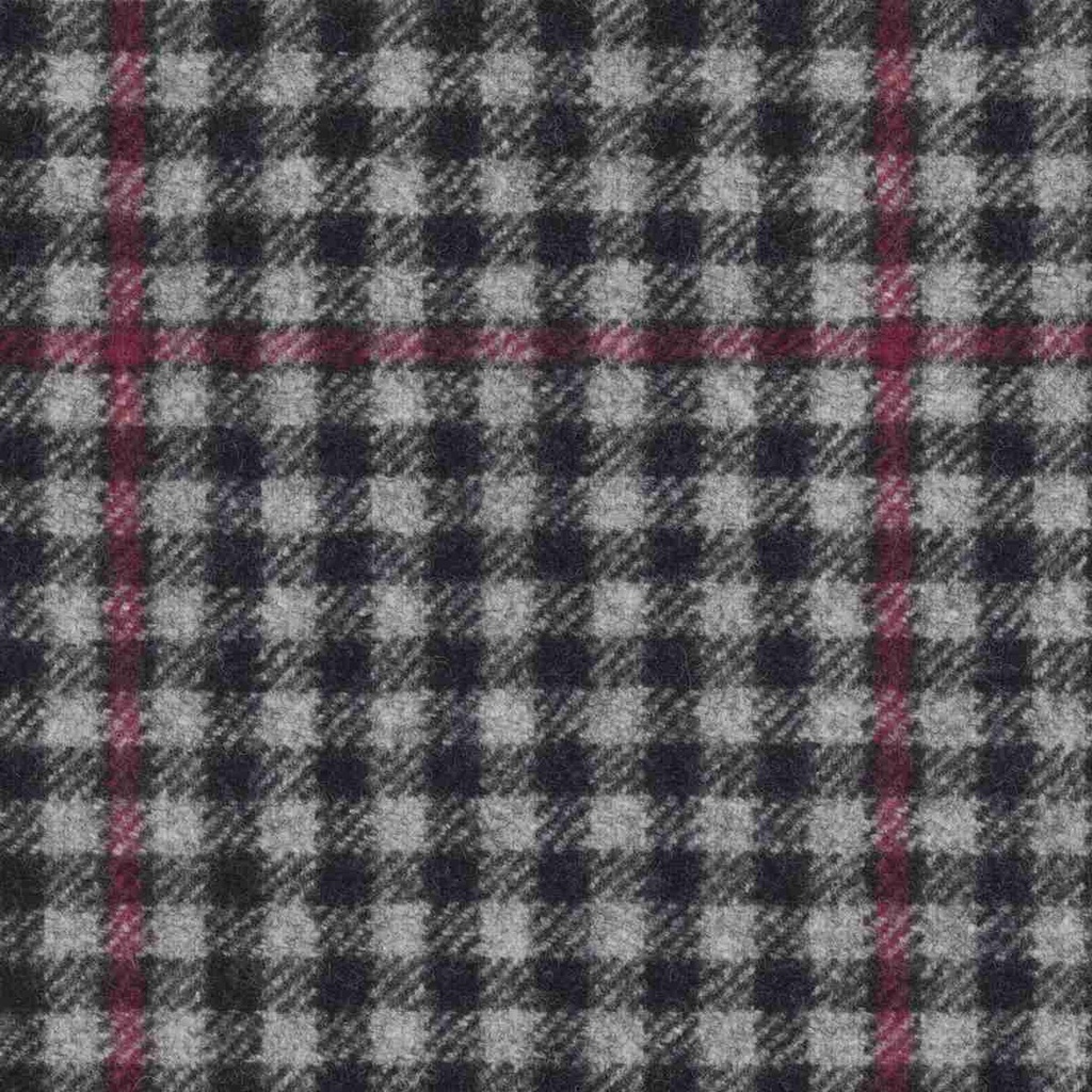 BLUE, GREY, RED CHECKS
