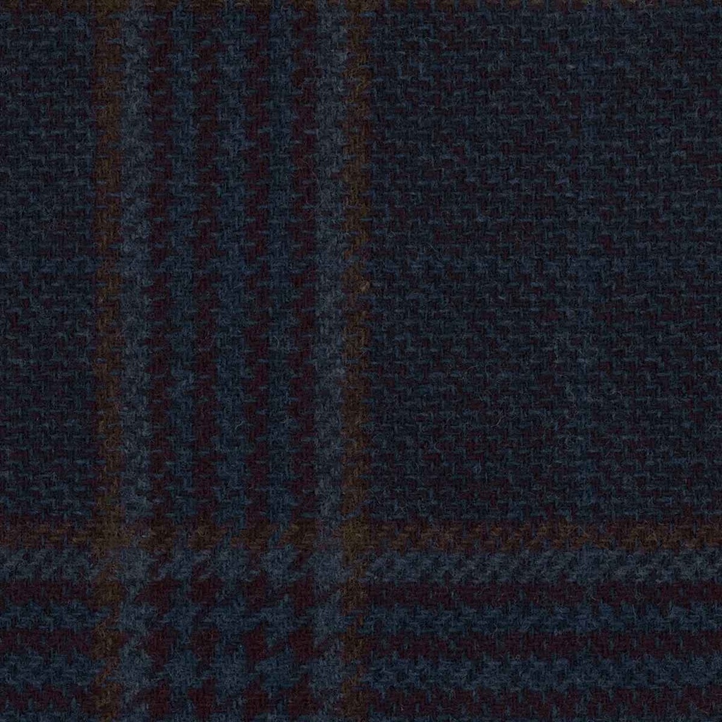 BLUE,BROWN CHECKS