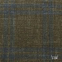 BROWN, BLUE CHECKS