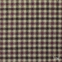 PURPLE, BROWN CHECKS