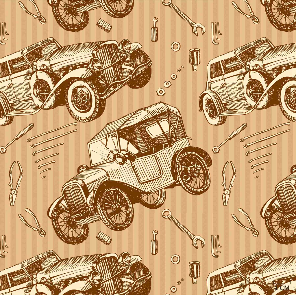 CARS AND PARTS PATTERN