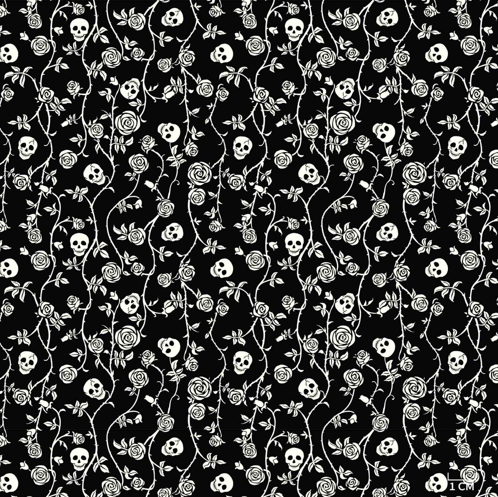 SKULL AND ROSES
