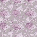 GREY, PURPLE ROSES PATTERN