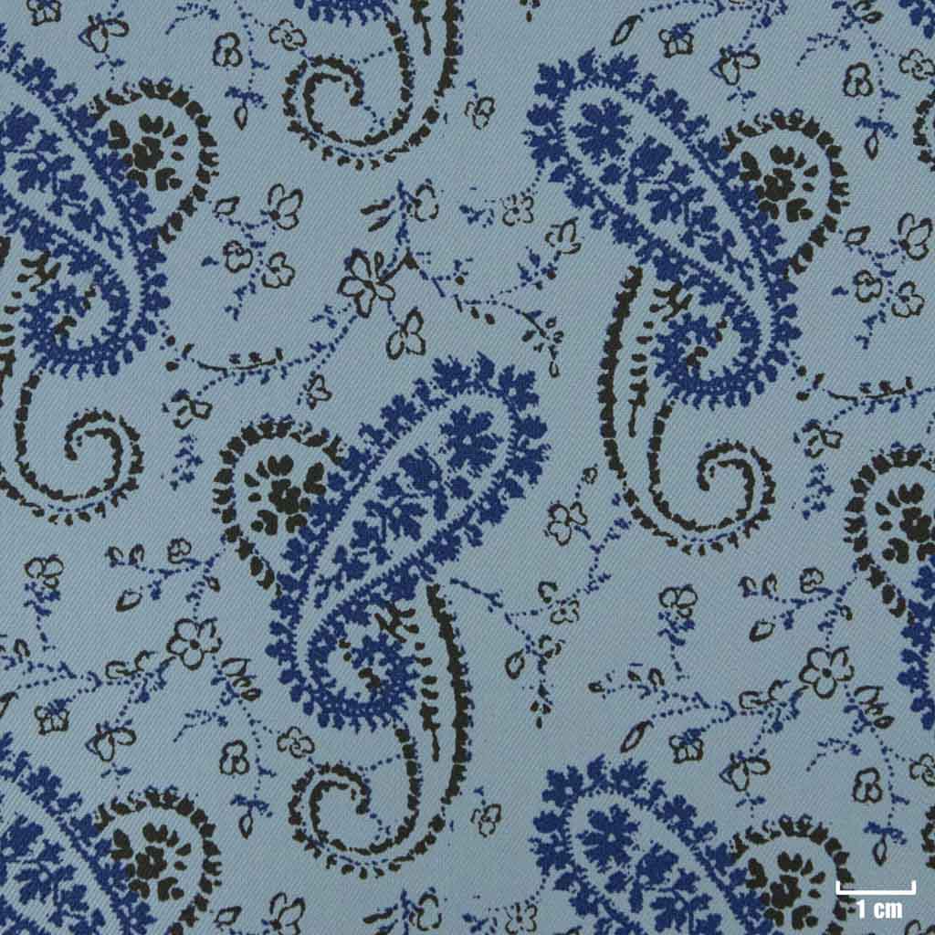 LIGHT BLUE, BLACK/BLUE FLOWER