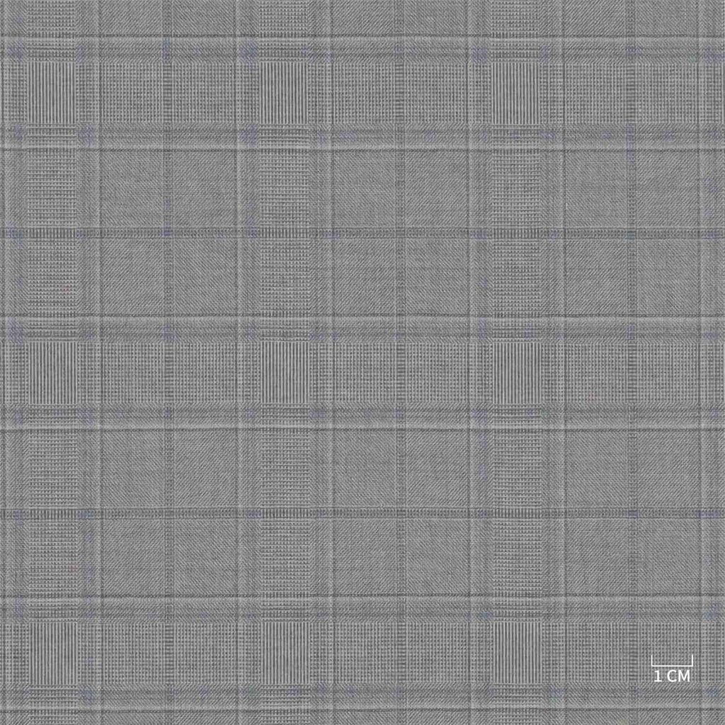 LIGHT GREY, BLUE CHECKS (103/18)