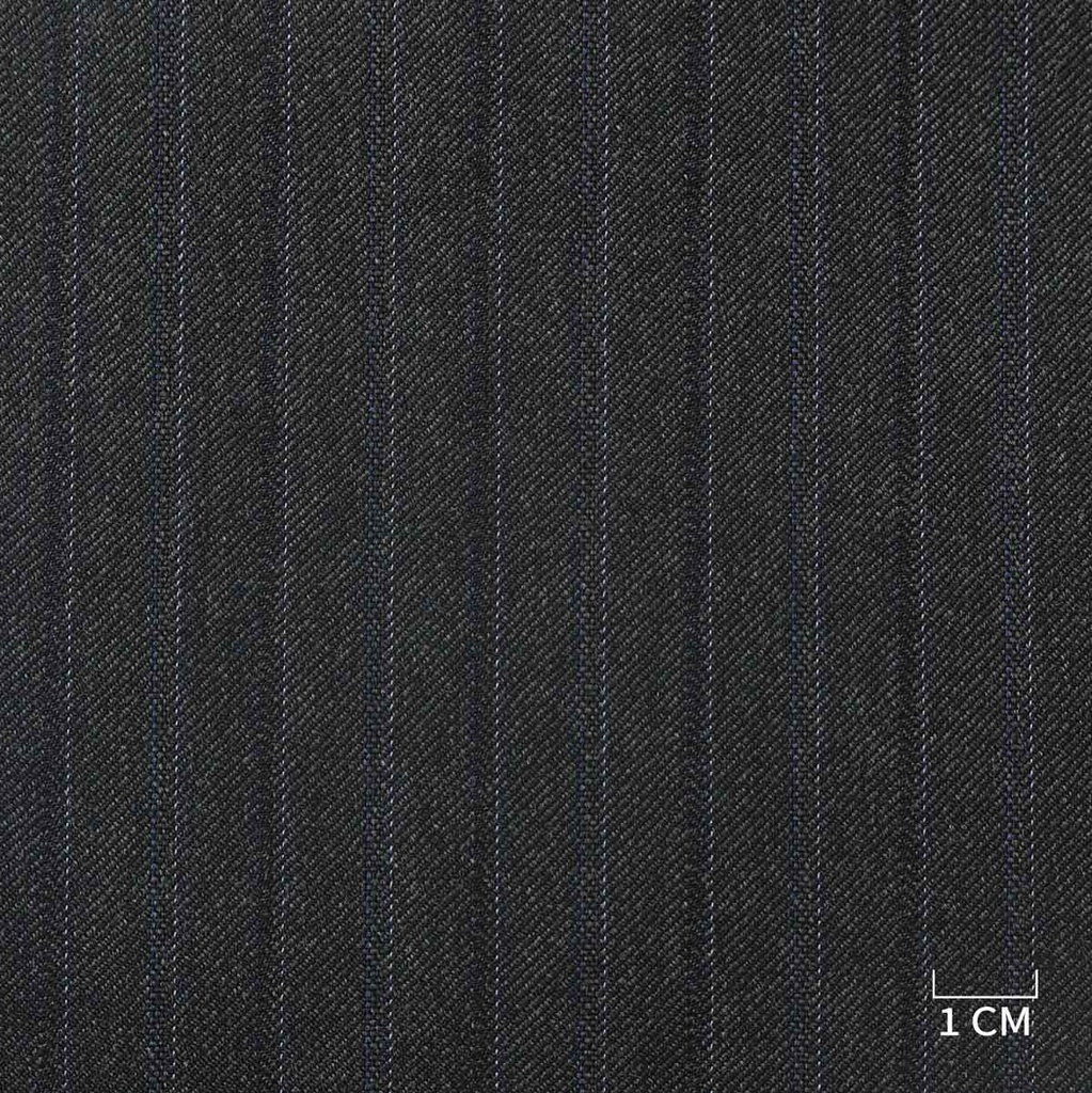 GREY, BLUE STRIPES