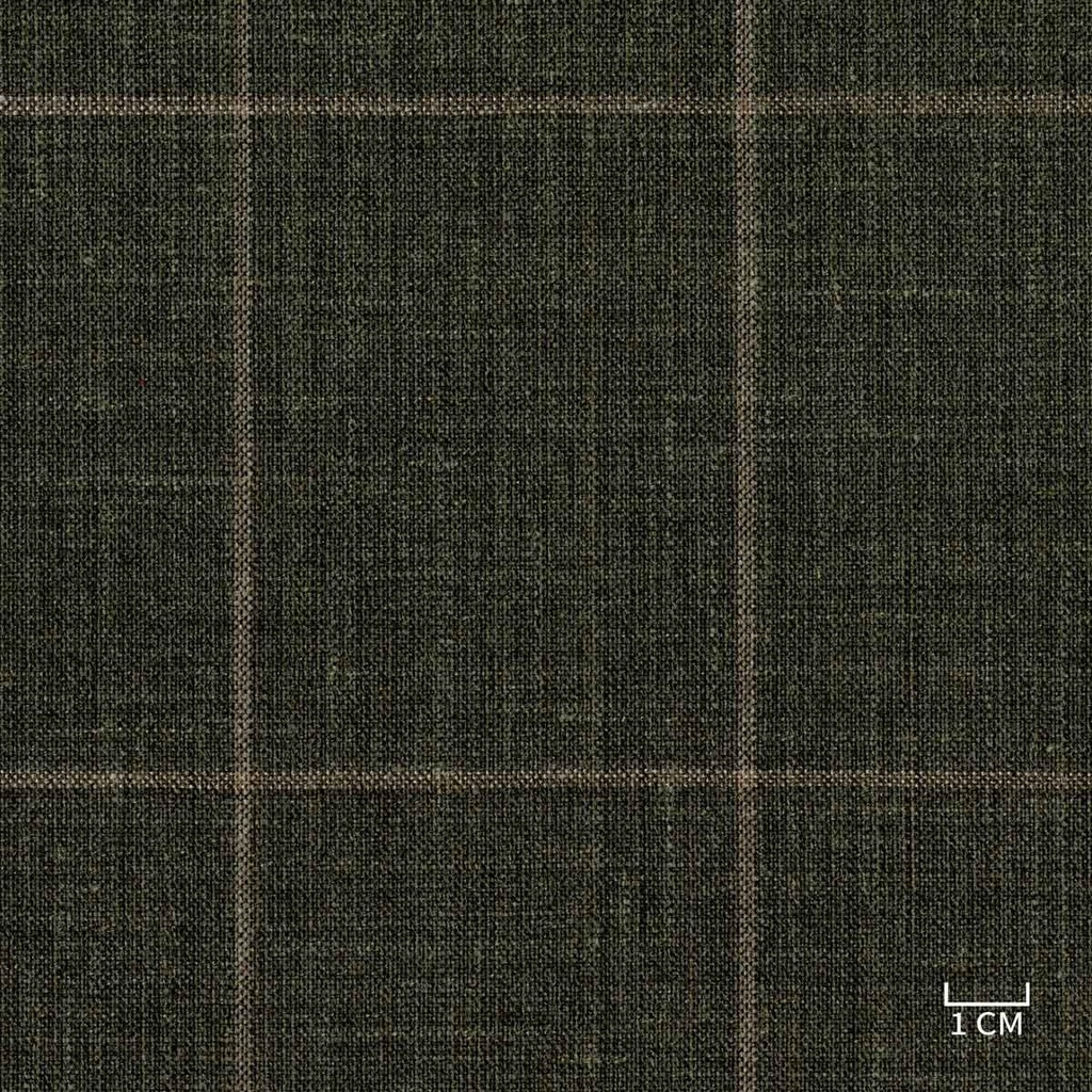 GREEN, BROWN CHECKS