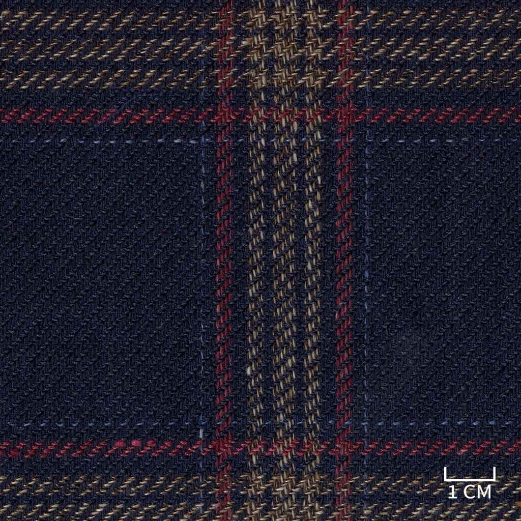 BLUE, RED CHECKS