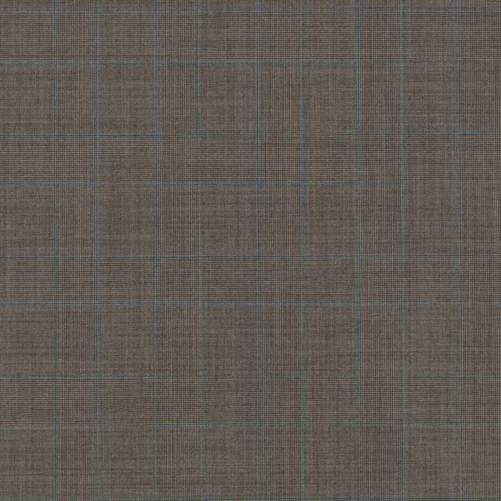 LIGHT BROWN,BLUE CHECKS