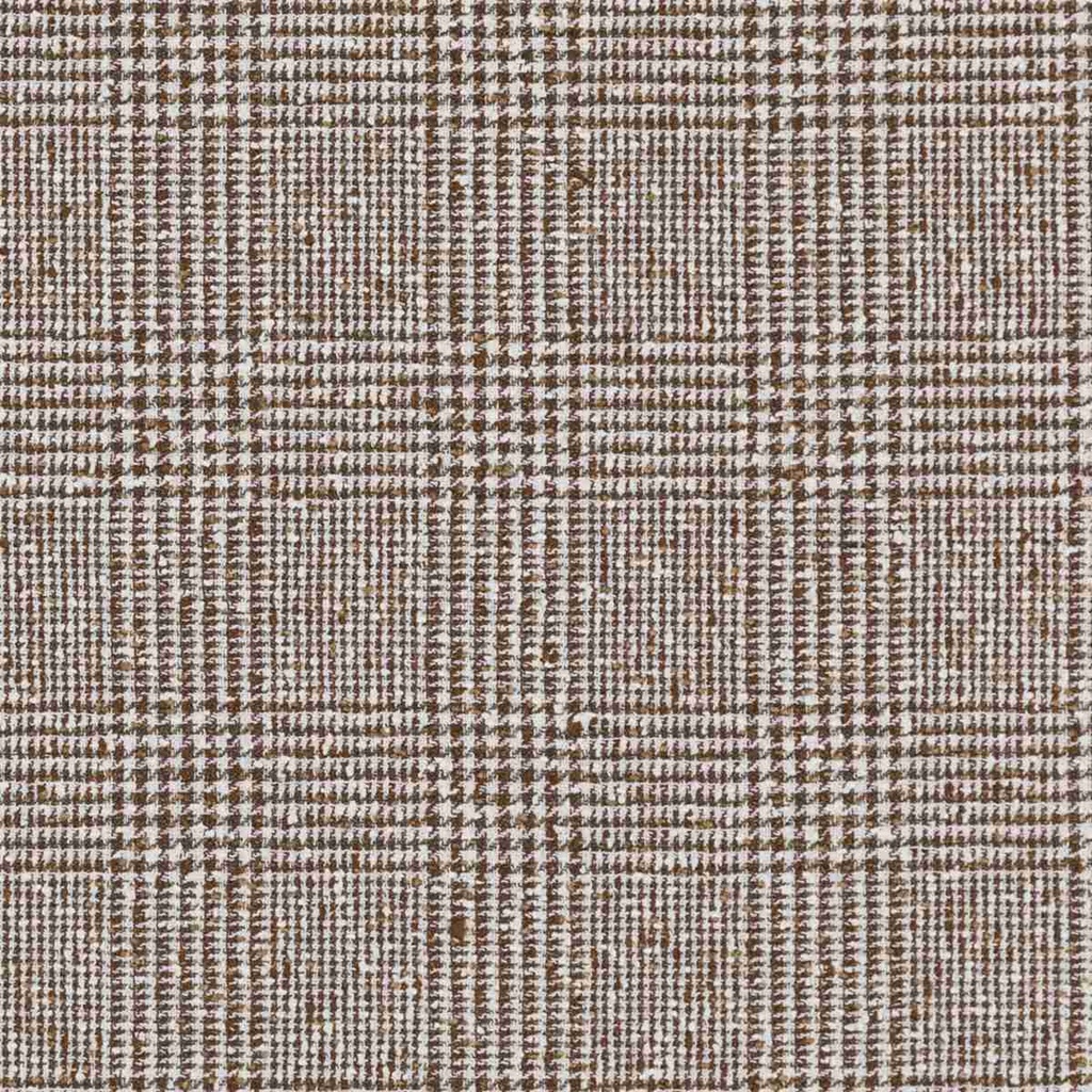 BROWN, WHITE CHECKS