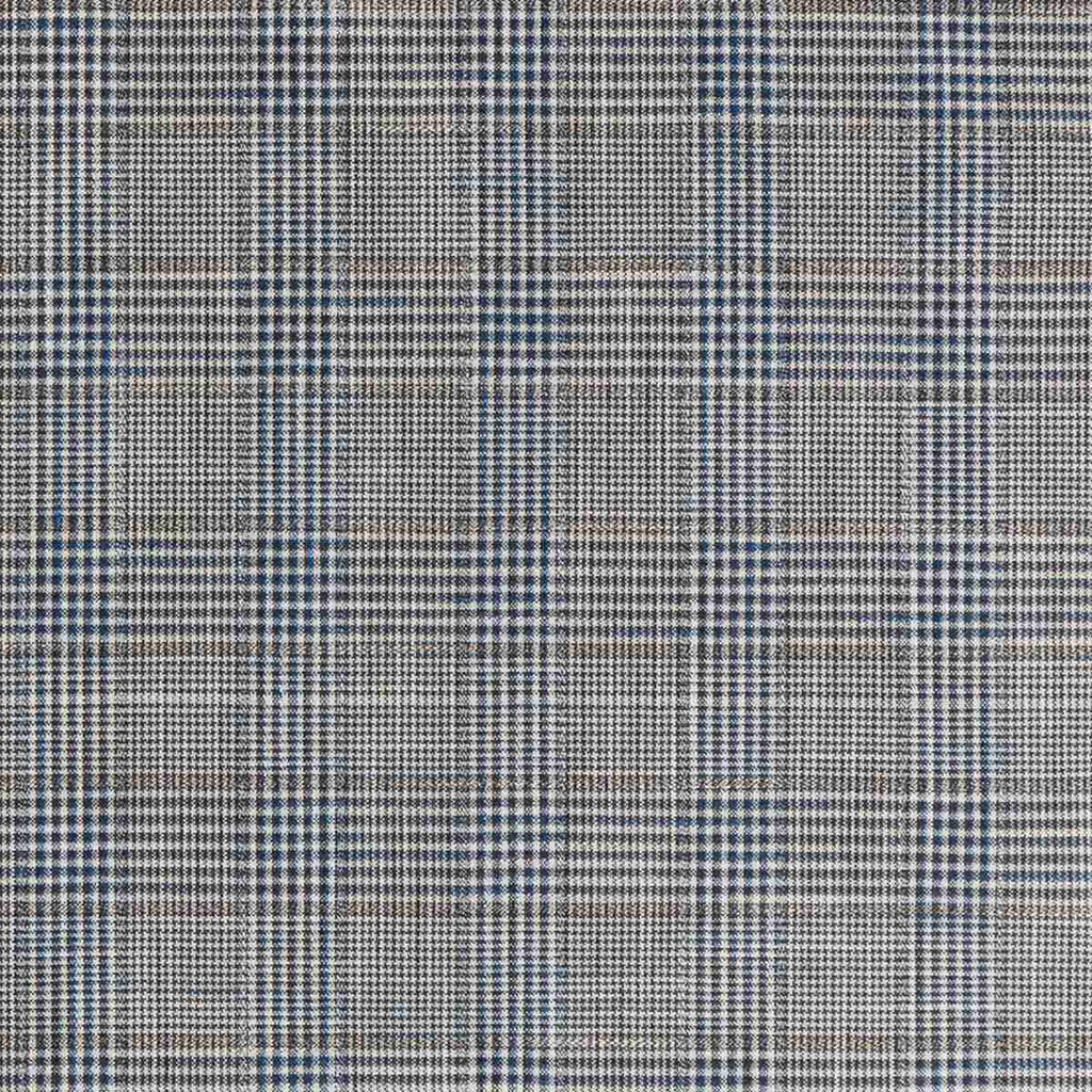 BLUE,BROWN CHECKS