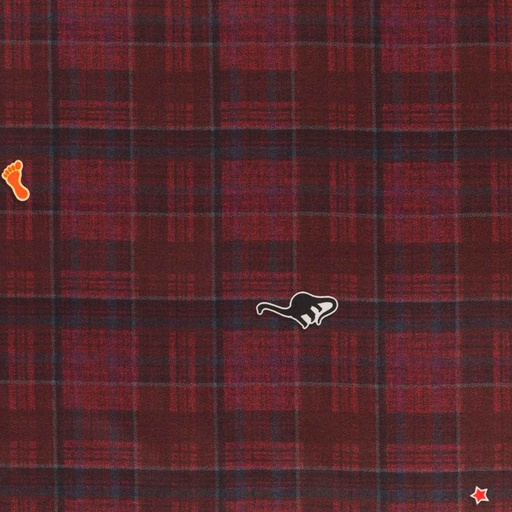 [660445] BURGUNDY, STICKERS