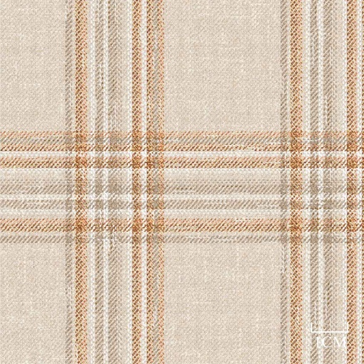 [451941] BEIGE, BROWN CHECKS
