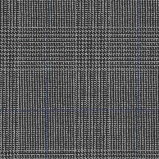 [223901] GREY, BLUE CHECKS