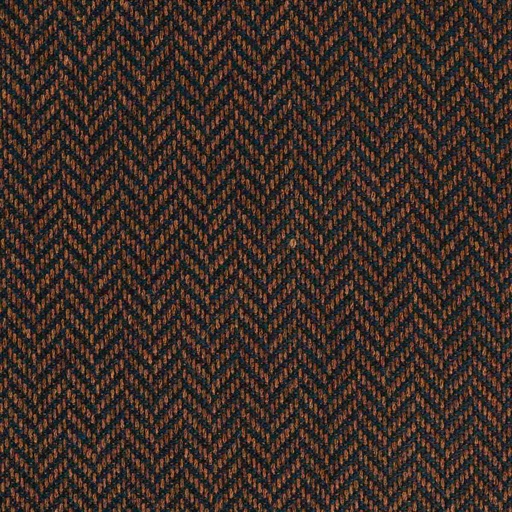 [664302] DARK BLUE,BROWN HERRINGBONE