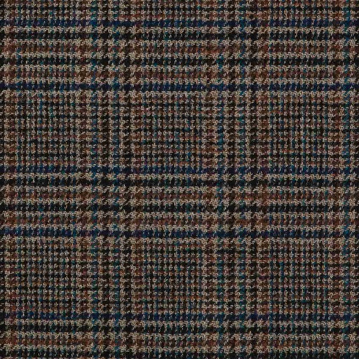 [664342] BROWN,BLUE CHECKS