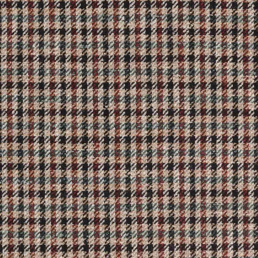 [664346] BURGUNDY,BLACK CHECKS