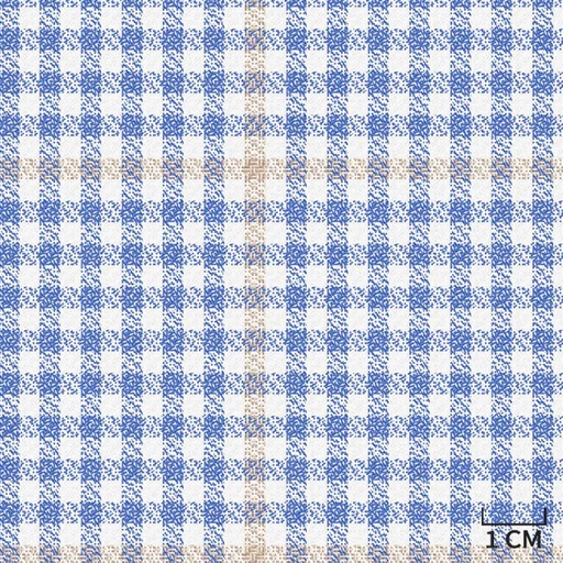 [452003] BLUE,BROWN CHECKS