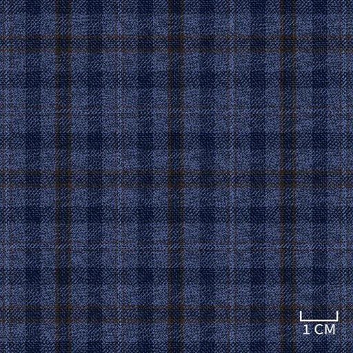 [452016] BLUE,BROWN CHECKS