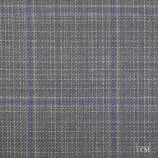 [452032] GREY,PURPLE CHECKS