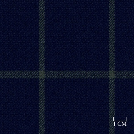 [452118] DARK BLUE,GREEN CHECKS