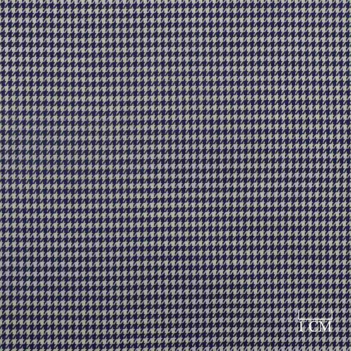 [701853] DARK BLUE, HOUNDSTOOTH